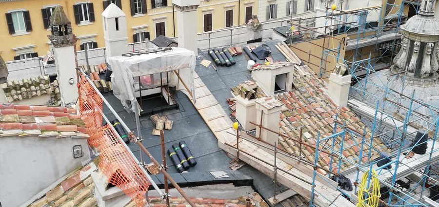 Rifacimento del manto di copertura